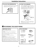 Предварительный просмотр 17 страницы GE GTH16BBSRCC and Owner'S Manual And Installation Instructions