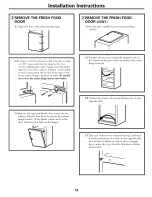 Предварительный просмотр 19 страницы GE GTH16BBSRCC and Owner'S Manual And Installation Instructions