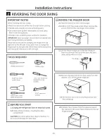 Preview for 13 page of GE GTH18CCEHRWW Owner'S Manual And Installation Instructions