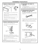 Preview for 15 page of GE GTH18DBRALBB and Owner'S Manual And Installation Instructions