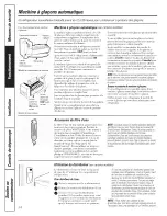 Предварительный просмотр 34 страницы GE GTH18DBRALBB and Owner'S Manual And Installation Instructions