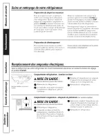Preview for 36 page of GE GTH18DBRALBB and Owner'S Manual And Installation Instructions