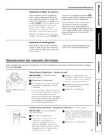 Preview for 43 page of GE GTH18DBRC0WW and Owner'S Manual And Installation Instructions