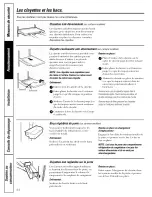 Preview for 44 page of GE GTH18SBXARSS and Owner'S Manual And Installation Instructions