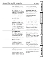 Preview for 9 page of GE GTH20JBBBB Owner'S Manual & Installation Instructions