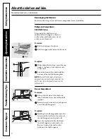 Preview for 6 page of GE GTH21 Owner'S Manual And Installation Instructions