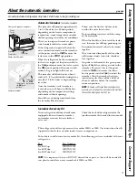 Preview for 9 page of GE GTH21 Owner'S Manual And Installation Instructions