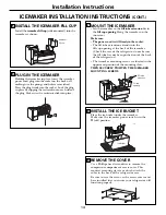 Preview for 14 page of GE GTH21 Owner'S Manual And Installation Instructions