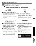 Preview for 63 page of GE GTH21 Owner'S Manual And Installation Instructions