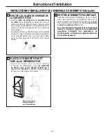 Предварительный просмотр 47 страницы GE GTH21GBEBB Owner'S Manual & Installation Instructions