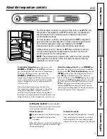 Preview for 5 page of GE GTH22KBR Owner'S Manual & Installation Instructions