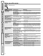 Preview for 26 page of GE GTH22KBR Owner'S Manual & Installation Instructions