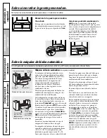 Preview for 72 page of GE GTH22KBR Owner'S Manual & Installation Instructions