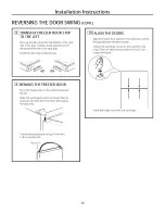 Preview for 12 page of GE GTL12 Owner'S Manual And Installation Instructions