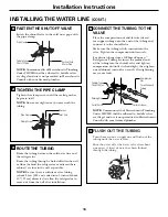 Preview for 16 page of GE GTL22JBPBS Owner'S Manual & Installation Instructions