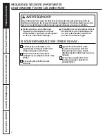 Preview for 32 page of GE GTMN500EM Manual