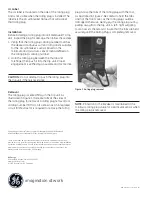 Preview for 2 page of GE GTP0060U0101 Installation Instructions