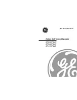 Preview for 6 page of GE GTQ095PANR User And Care Manual