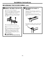 Preview for 10 page of GE GTR10 Owner'S Manual And Installation Instructions