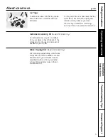 Preview for 5 page of GE GTR10HAX Owner'S Manual