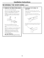 Preview for 10 page of GE GTR11AAPARWW and Owner'S Manual And Installation Instructions