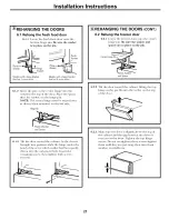 Предварительный просмотр 21 страницы GE GTR16BBSARCC and Owner'S Manual And Installation Instructions