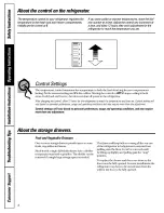 Preview for 4 page of GE GTS12BBMBLCC and Owner'S Manual And Installation Instructions