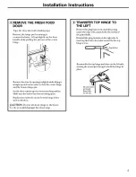 Preview for 9 page of GE GTS12BBMBLCC and Owner'S Manual And Installation Instructions