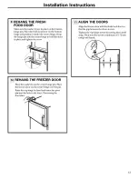 Preview for 13 page of GE GTS12BBMBLCC and Owner'S Manual And Installation Instructions