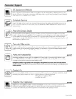 Preview for 20 page of GE GTS12BBPBLCC and Owner'S Manual And Installation Instructions