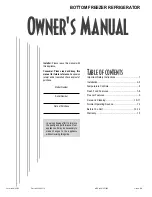 GE GTS16BBRELBB Owner'S Manual preview