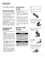 Preview for 3 page of GE GTS16BBRELBB Owner'S Manual