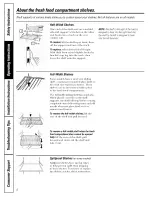 Preview for 8 page of GE GTS17BCSRCC and Owner'S Manual And Installation Instructions