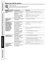 Preview for 26 page of GE GTS17BCSRCC and Owner'S Manual And Installation Instructions