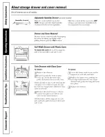 Preview for 8 page of GE GTS18ABSALWW and Owner'S Manual And Installation Instructions