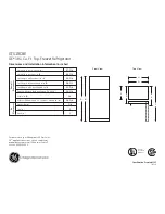 GE GTS18CBEBB Dimensions And Installation Information preview