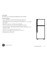 Preview for 2 page of GE GTS18GCS Datasheet