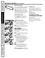 Preview for 6 page of GE GTS18ISTSS Owner'S Manual And Installation Instructions