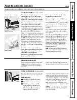 Preview for 11 page of GE GTS18ISTSS Owner'S Manual And Installation Instructions