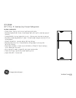 Preview for 2 page of GE GTS18SBX Datasheet