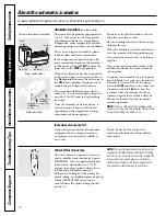 Preview for 10 page of GE GTS18TBS Owner'S Manual And Installation Instructions