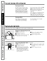 Preview for 12 page of GE GTS18TBS Owner'S Manual And Installation Instructions