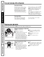 Preview for 12 page of GE GTS18UBMBRBB Owner'S Manual And Installation Instructions