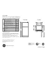 Preview for 1 page of GE GTS21KBX Datasheet