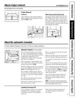 Preview for 9 page of GE GTS22JBPARCC and Owner'S Manual And Installation Instructions