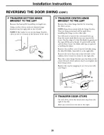 Preview for 20 page of GE GTS22JCPARCC Owner'S Manual & Installation Instructions