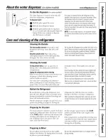 Preview for 11 page of GE GTS22KHPBB Owner'S Manual & Installation Instructions