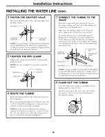 Preview for 16 page of GE GTS22KHPBB Owner'S Manual & Installation Instructions