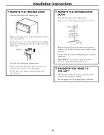 Предварительный просмотр 19 страницы GE GTS22KHPBB Owner'S Manual & Installation Instructions