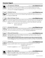 Preview for 32 page of GE GTS22WSTCRSS Owner'S Manual & Installation Instructions